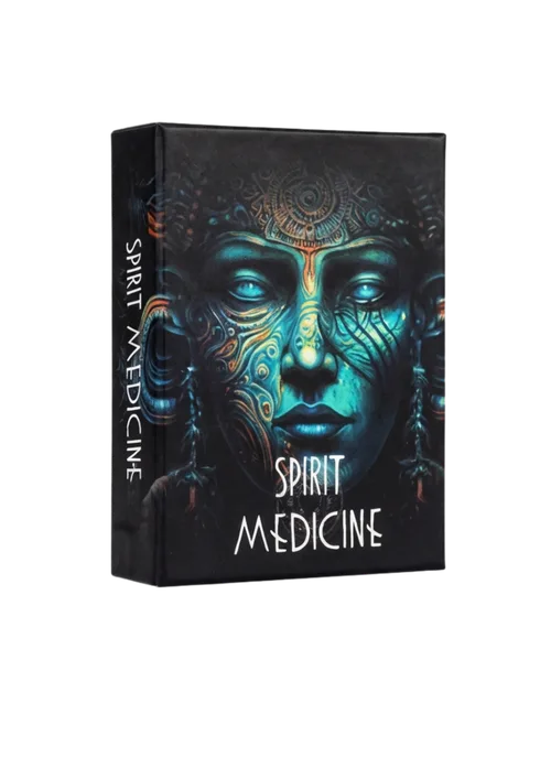Spirit Medicine Oracle Deck - 64-card deck with guidebook and meditation audio for spiritual transformation